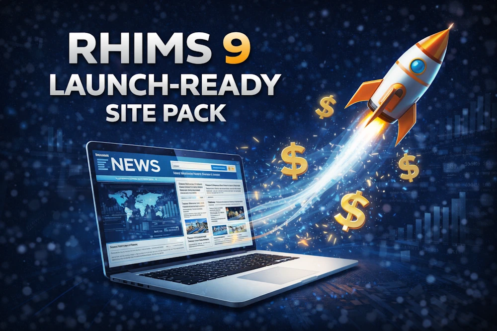 RHIMS 9 Launch-Ready Site Pack