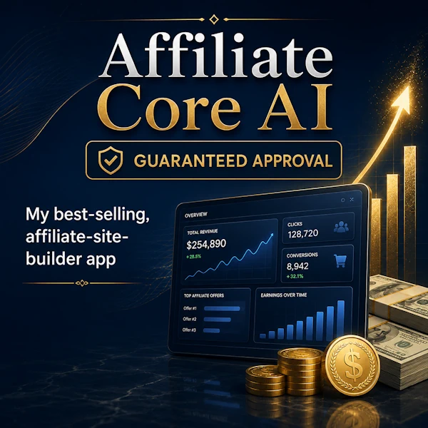 Affiliate Core AI, guaranteed approval