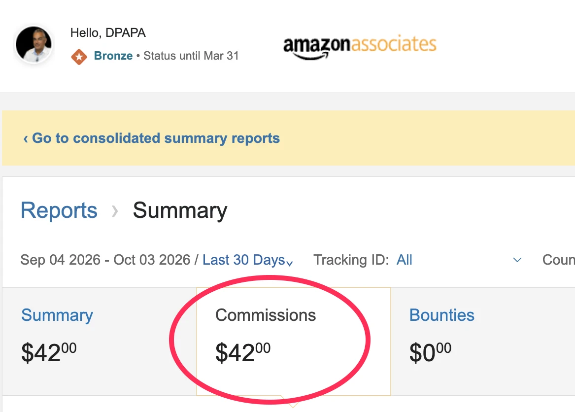 Amazon commissions from the creator of Pin2Profit AI